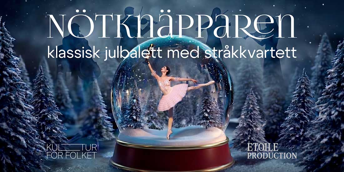Nötknäpparen - Klassisk julbalett med stråkkvartett