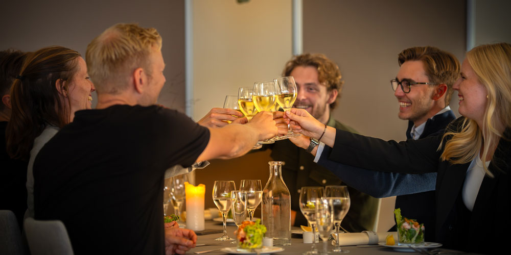 KCCCs exteriör i soluppgång