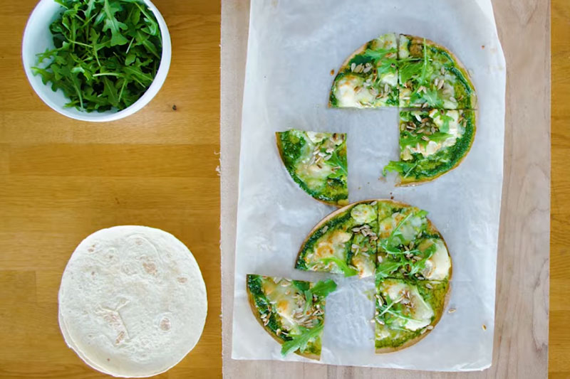 Smarrig chèvretortilla