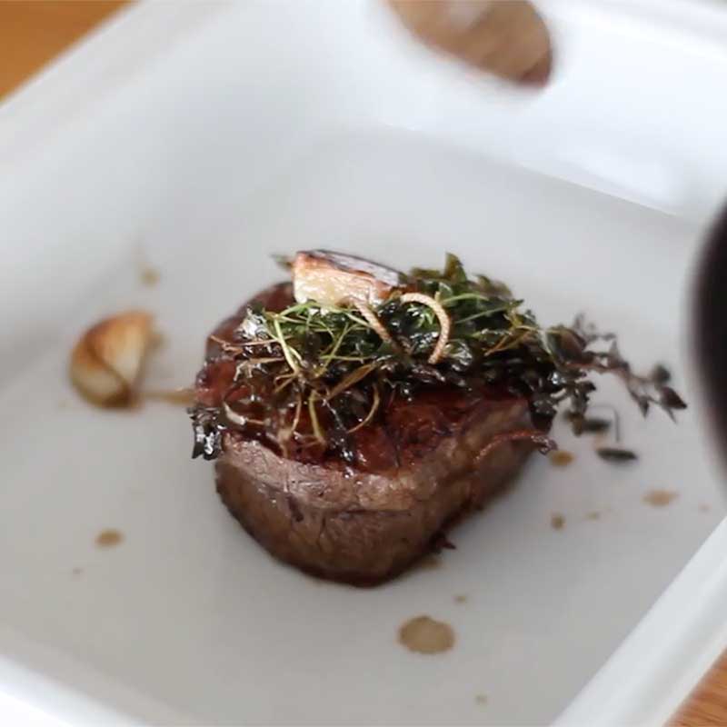 Perfekt stekt kött